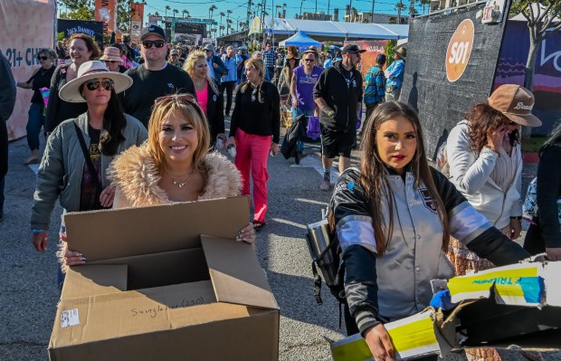 An evacuation order put on hold Day Three of Beachlife...