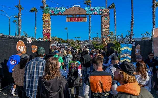 An evacuation order puts on hold Day Three of Beachlife...