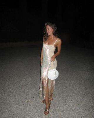 Emma Leger in Saint-Tropez.