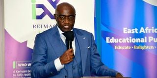 East African Educational Publishers (EAEP) CEO Kiarie Kamau