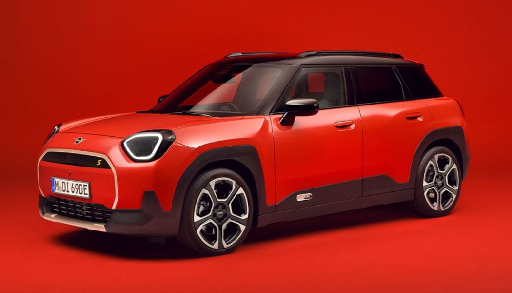MINI Unveils the Aceman: It’s First All-Electric Crossover