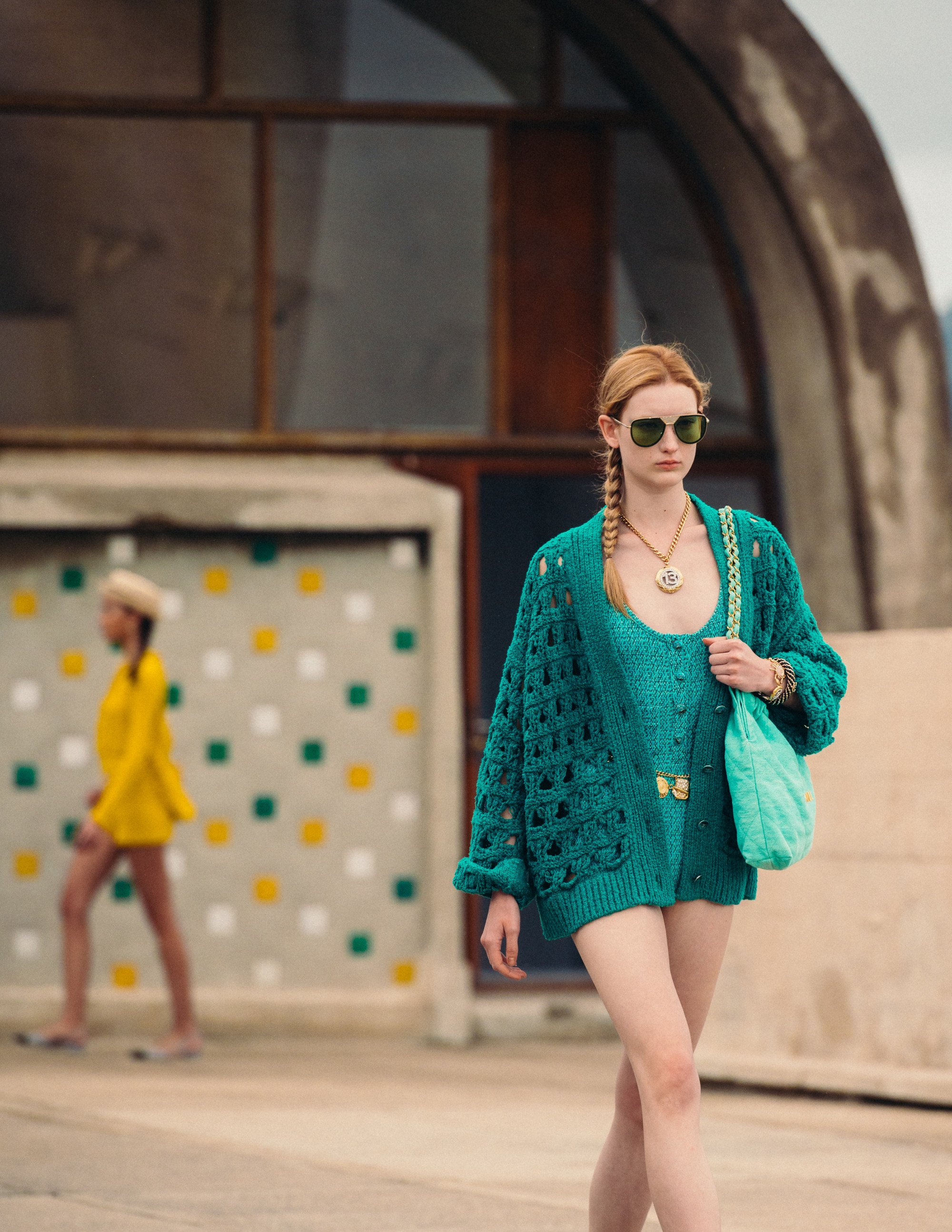 The Chanel cruise 2024-25 show in Marseille, France, on May 2, took place at the Unesco World Heritage site Cité Radieuse. Photo: Handout