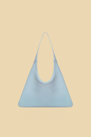 Agave Triangular Tote | Ice Blue