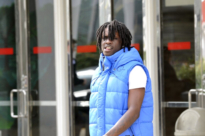 Keith Cozart, AKA Chief Keef leaves from the Cook County Juvenile Court, 1100 S. Hamilton. Wednesday, October 17, 2012 | Brian Jackson~Sun-Times