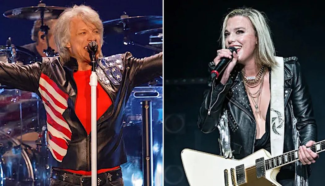 Jon Bon Jovi urges Lzzy Hale to stay on as Skid Row's permanent singer