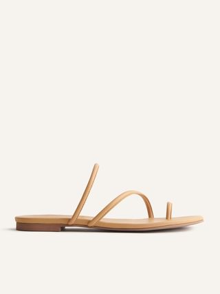 Ludo Toe Ring Strappy Flat Sandal