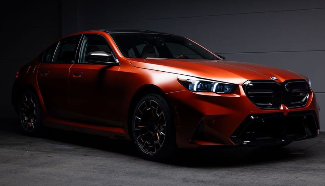 BMW Reveals One-Off M5 "Pebble Beach Concours d’Elegance" Edition