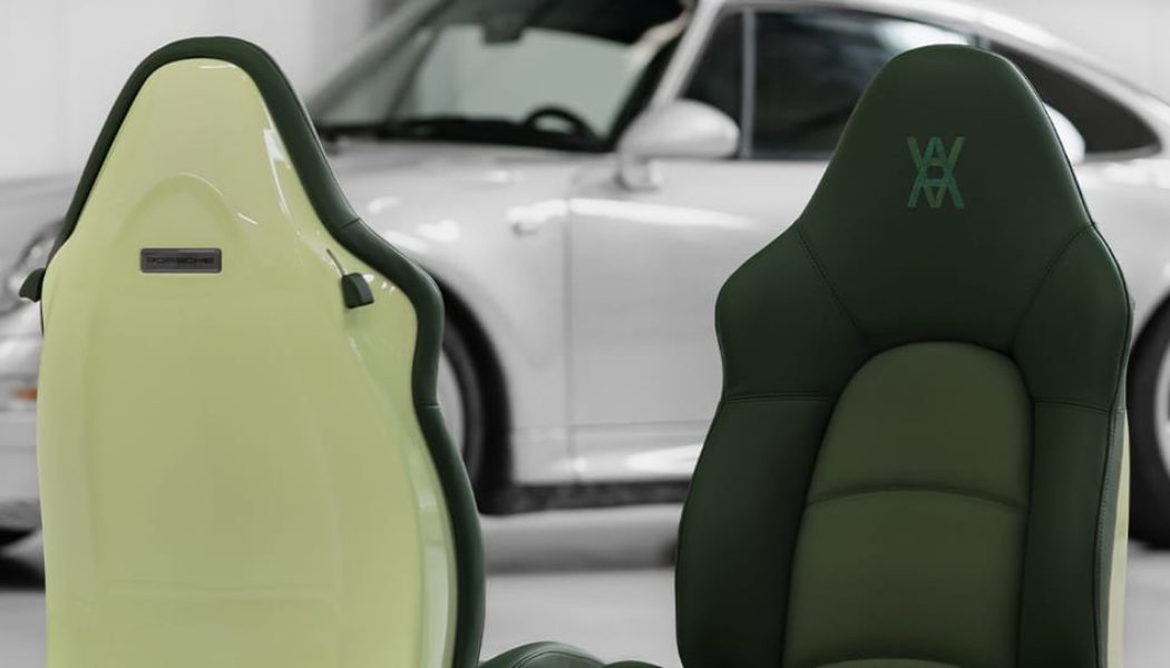 Daniel Arsham Teams Up With Justin Placek for Custom Porsche 993 Interior
