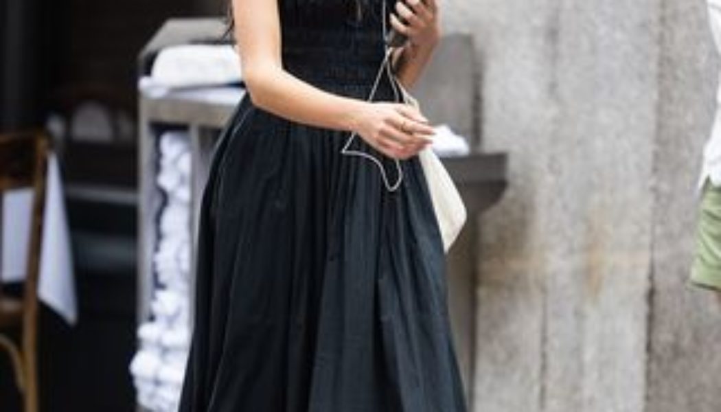 Kaia Gerber Wore the Romantic LBD Trend That's Perfect for Daytime