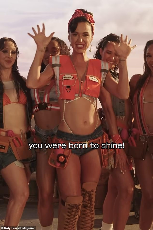 The 39-year-old singer took to Instagram on Saturday to offer an inside look at the project, sharing a series of female empowerment phrases to inspire her fans