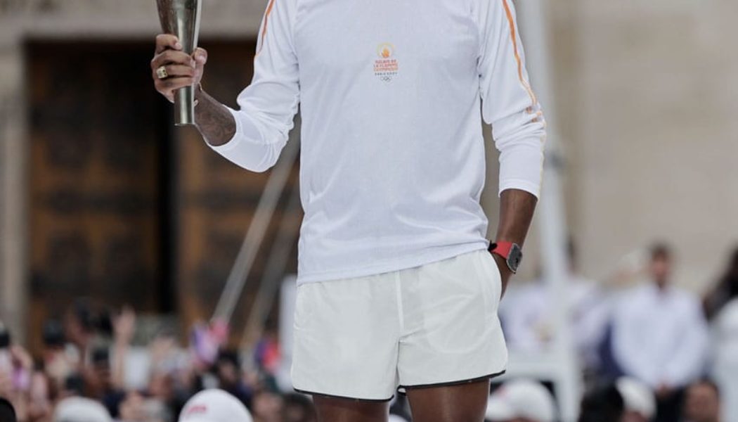 Pharrell Joins the Final Stretch of Olympic Opening Ceremony