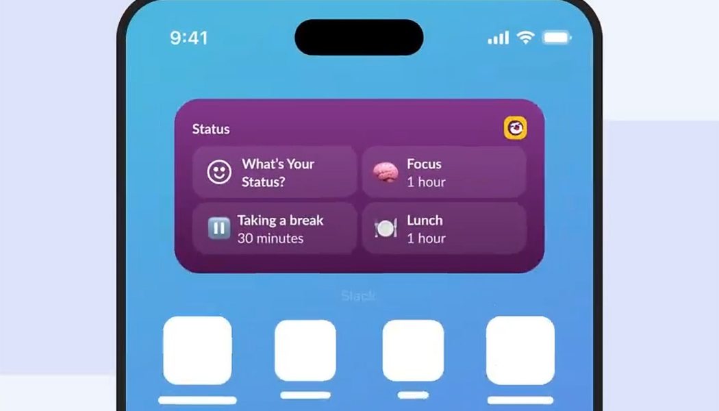Slack introduces iPhone widgets to make work more inescapable