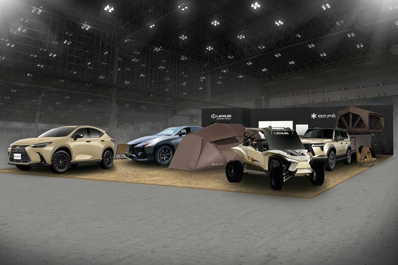Lexus and Snow Peak to Exhibit Together at the Tokyo Outdoor Show 2024