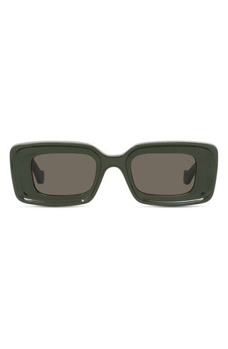 Anagram 46mm Geometric Sunglasses