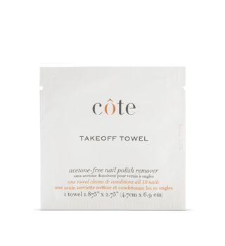 Côte Takeoff Towels Non Acetone Nail Polish Remover