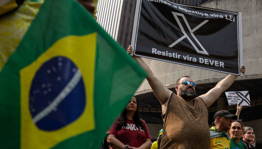 Elon Musk is navigating Brazil’s X ban — and flirting with its far right