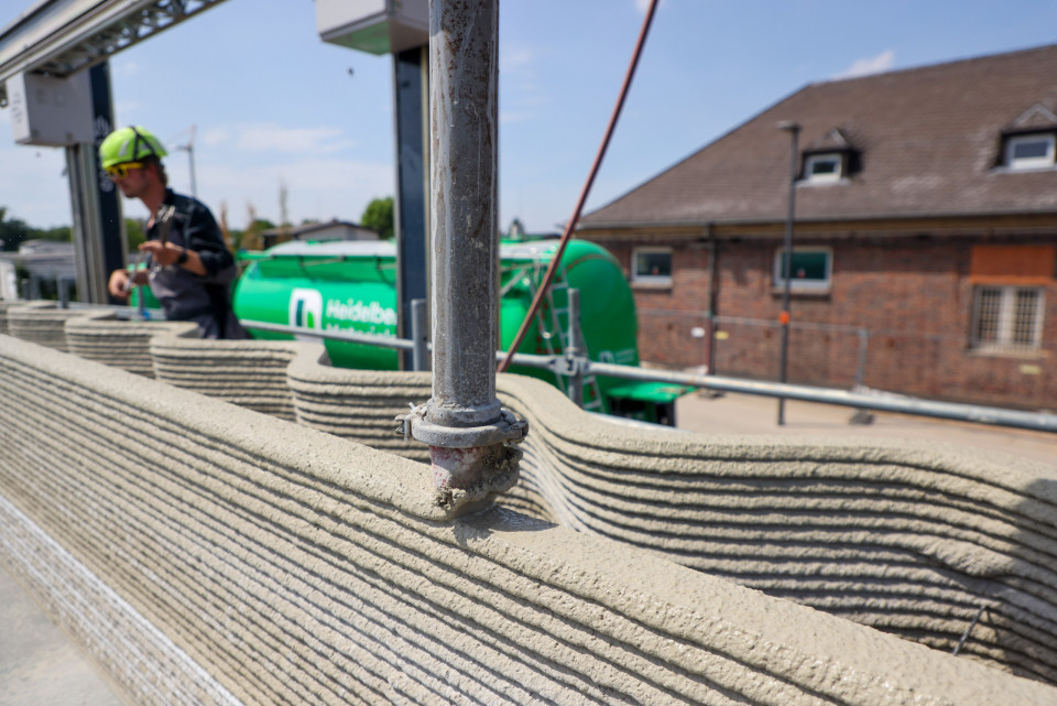 Beton aus dem 3D-Drucker
