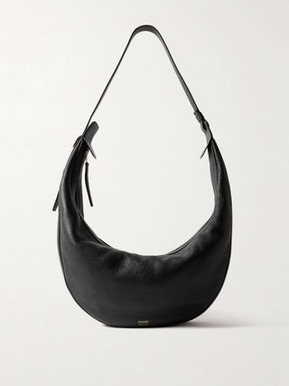Augustina Textured-Leather Shoulder Bag