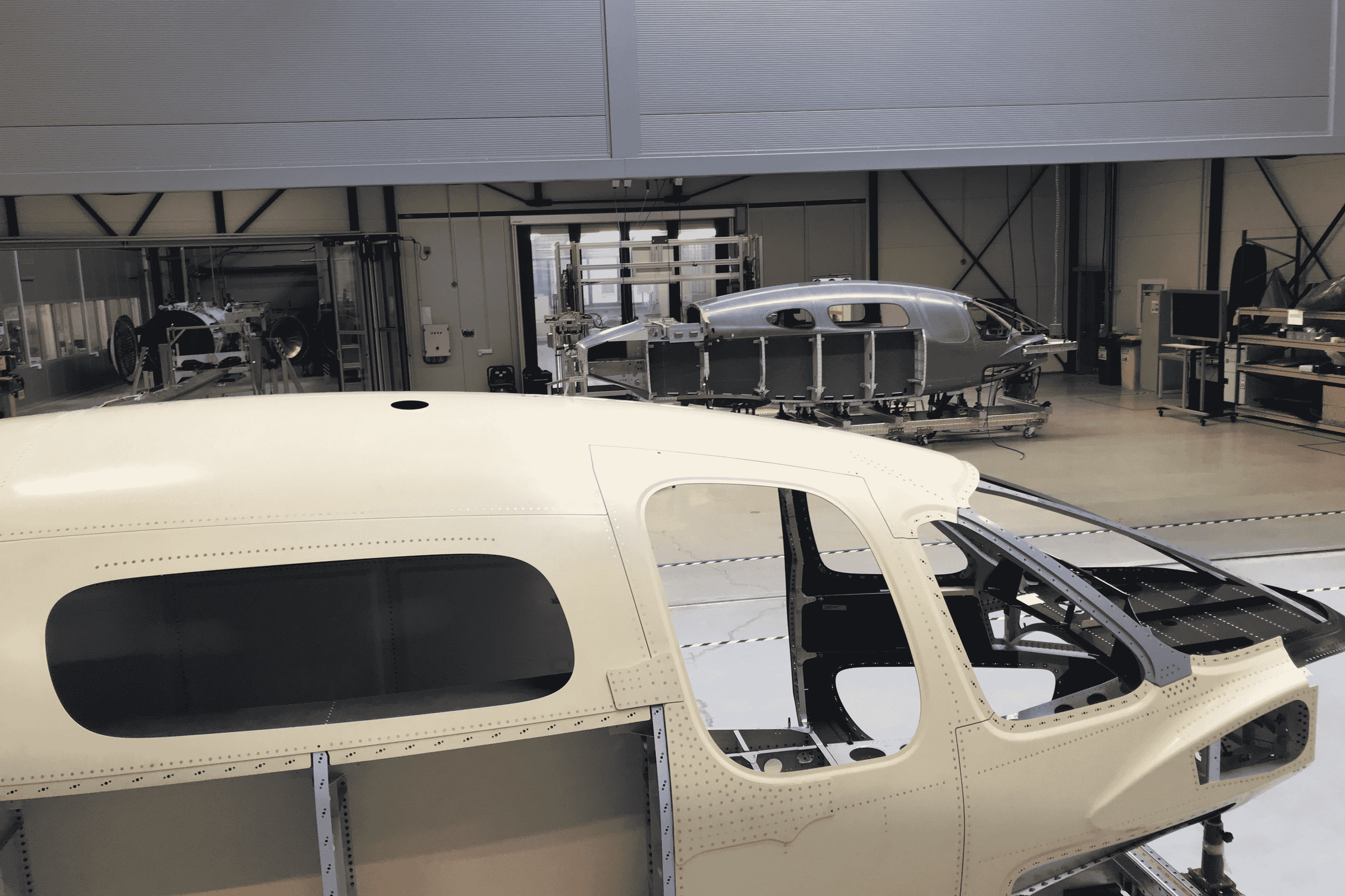 Lilium eVTOL under construction