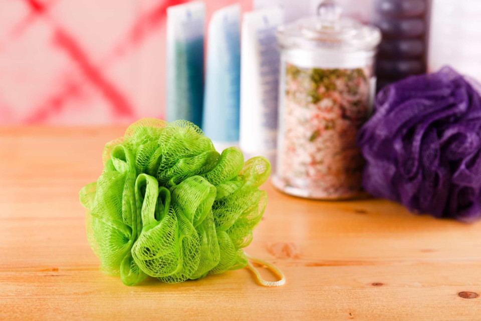 Badeschwämme und Luffaschwämme