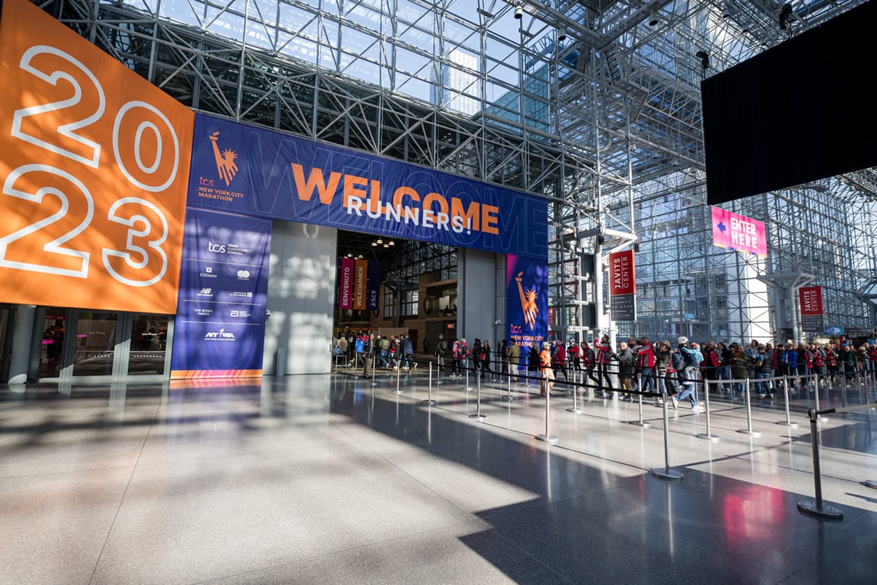 new york city marathon 2024 pop ups shakeouts workouts parties event calendar schedule details bandit running on asics hoka brooks nike 