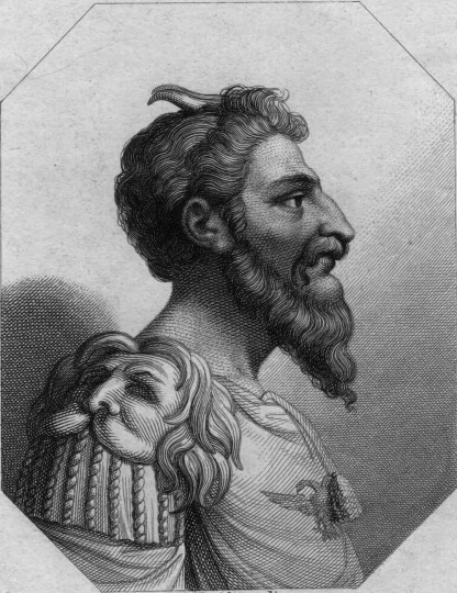 Attila der Hunne und Ildico