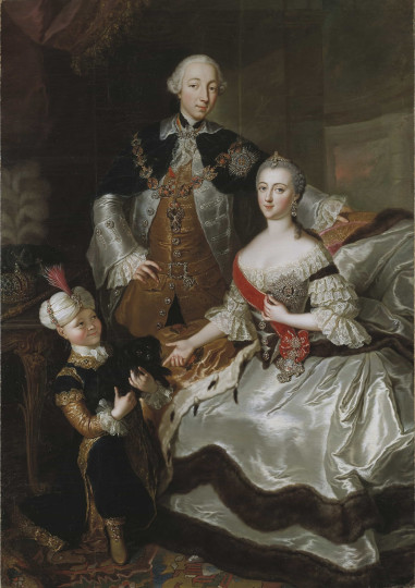 Katharina der Große und Peter III. von Russland