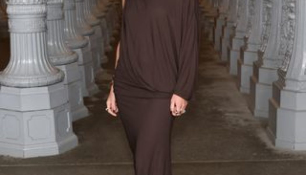 Sorry LBDs—This Is the Glossy Dress Colour Celebrities Are Backing for Party Season