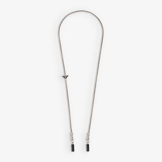 Prada, Brand-Plaque Metal Airpods and Airpods Pro-Case Chain 1 Size