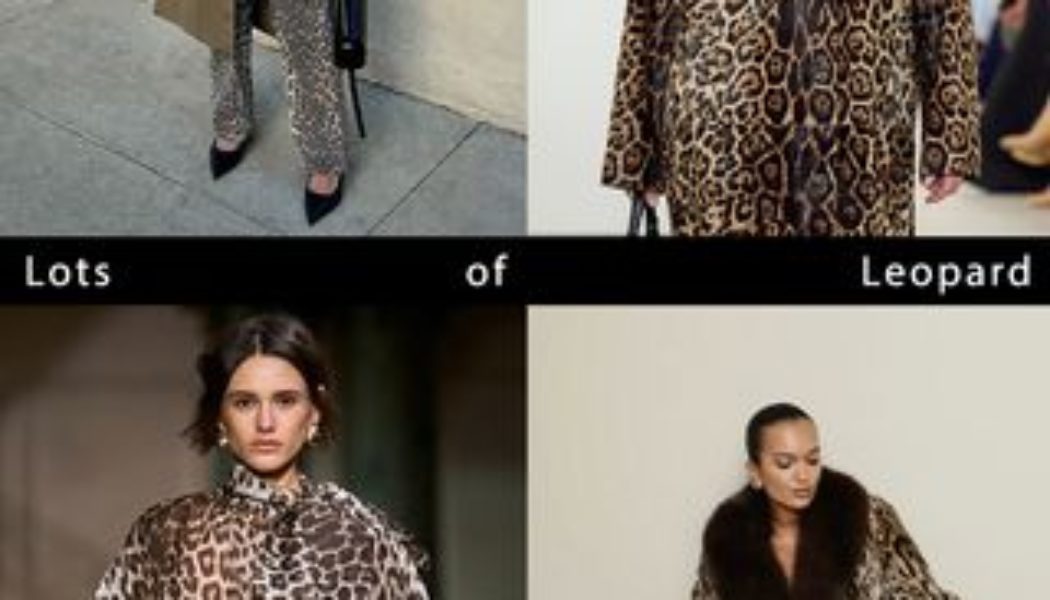 Goodbye, All-Black Outfits! 6 Print Trends Taking Over This Winter