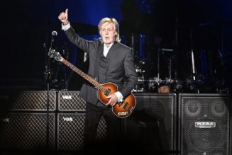 Paul McCartney's New Year's resolution is to "finish a new album"