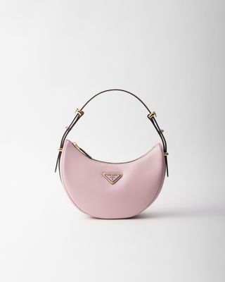 Prada Arqué Small Leather Shoulder Bag