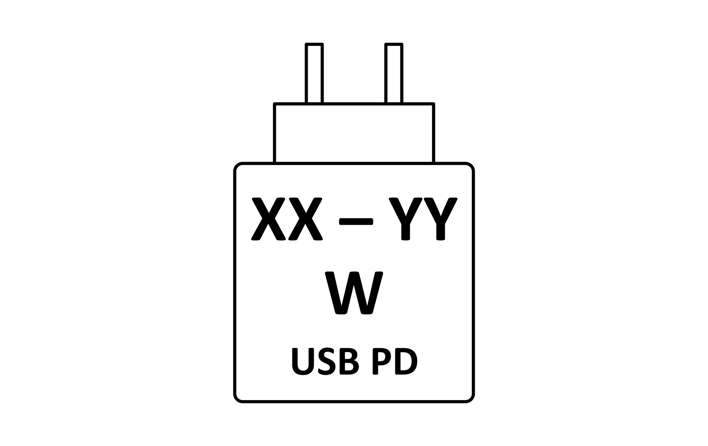 A new pictogram will help buyers understand the charging characteristics of their new device. It will vary slightly by manufacturer so long as it communicates the basics.