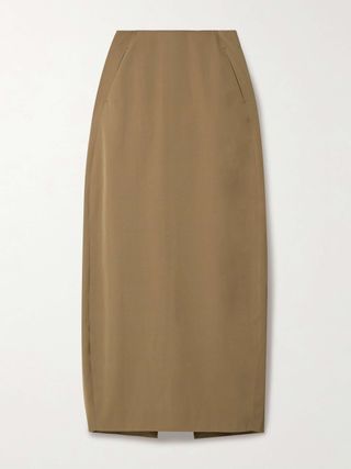 Lauson Twill Maxi Skirt