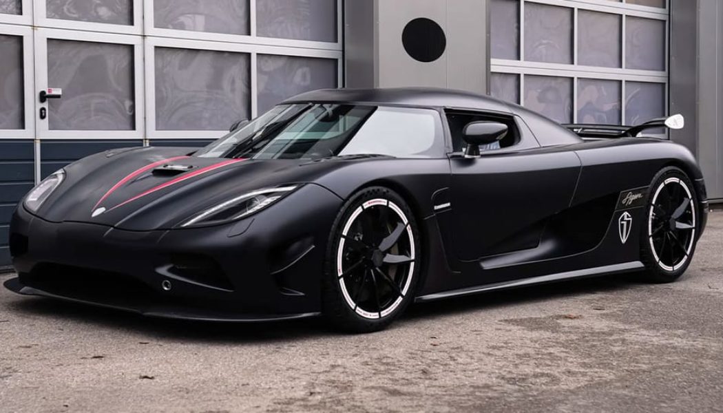 This Stealthy Koenigsegg Agera Is Up for Auction