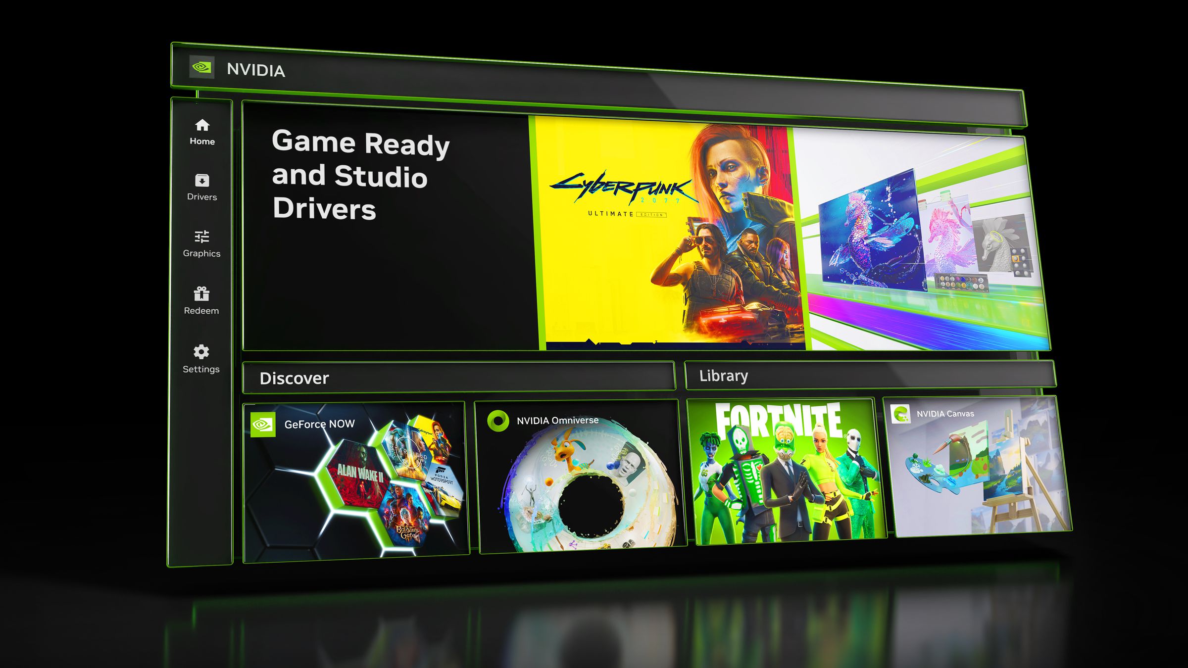 The Nvidia app