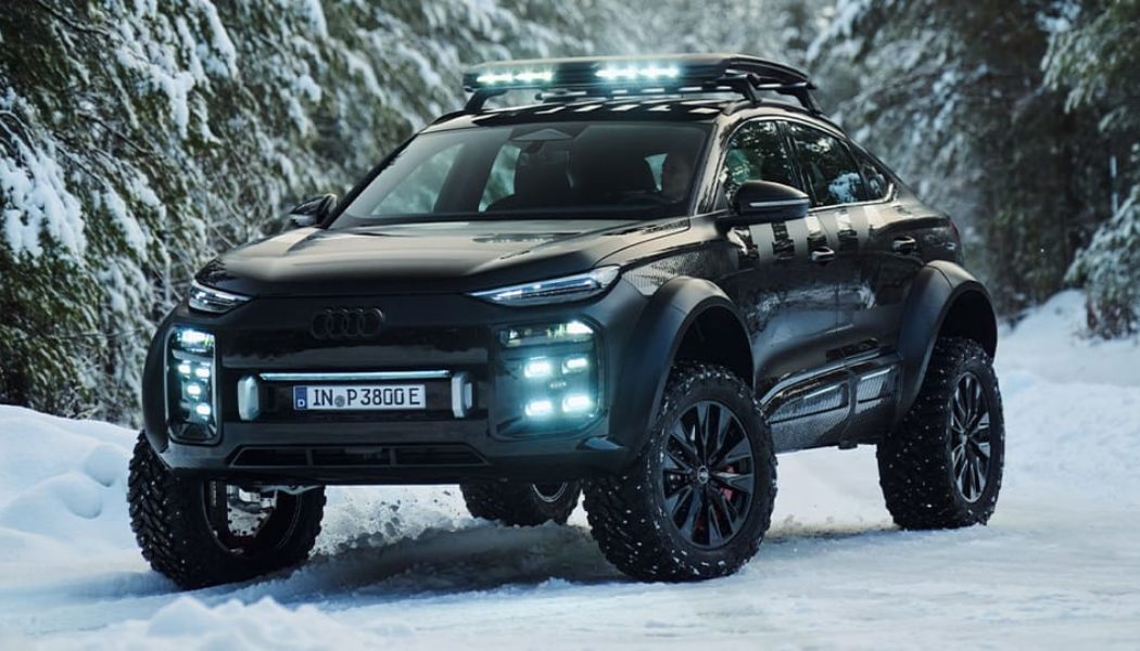 Audi Unleashes Bold Q6 e-tron Offroad Concept