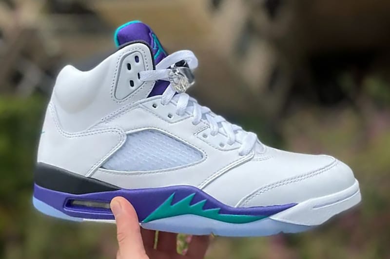 First Look at This Year's Air Jordan 5 "Grape"