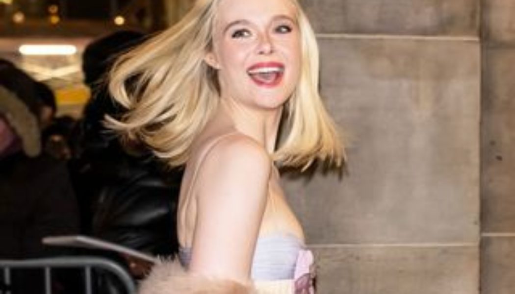 Elle Fanning Is Already Wearing the Color Trend That Will Skyrocket in 4 Months