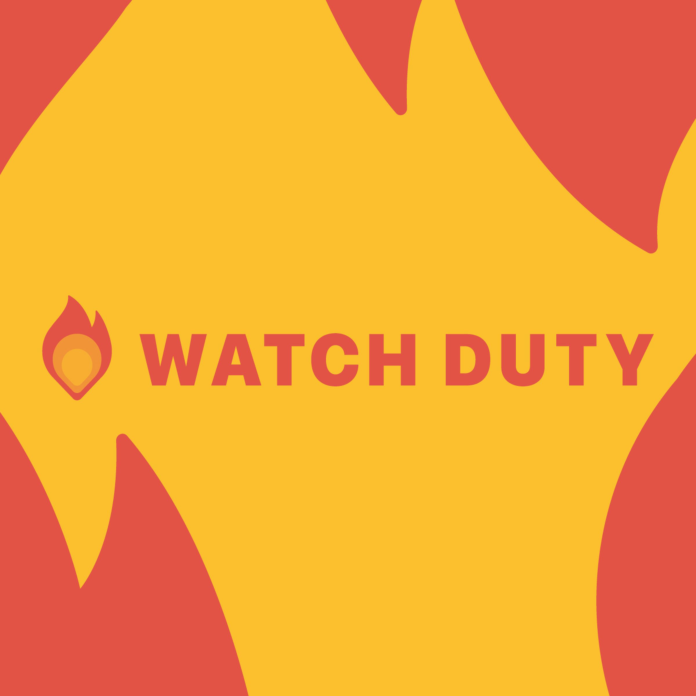Vector illustration of the Watch Duty logo.
