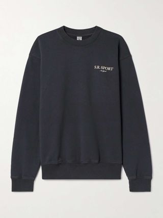 Printed Cotton-Jersey Sweatshirt