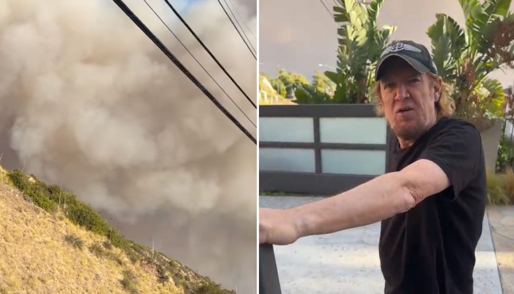 Iron Maiden's Adrian Smith loses Malibu home to Los Angeles wildfire