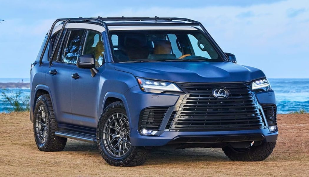 Lexus Unveils Surf LX Concept and Expands Partnership with World Surf League