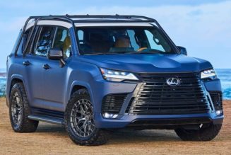 Lexus Unveils Surf LX Concept and Expands Partnership with World Surf League