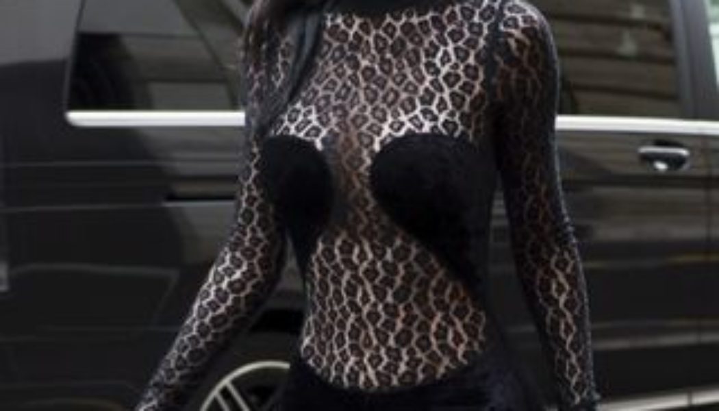 Only Kylie Jenner Would Grab Sushi in Paris Wearing a Piece of '90s Fashion History