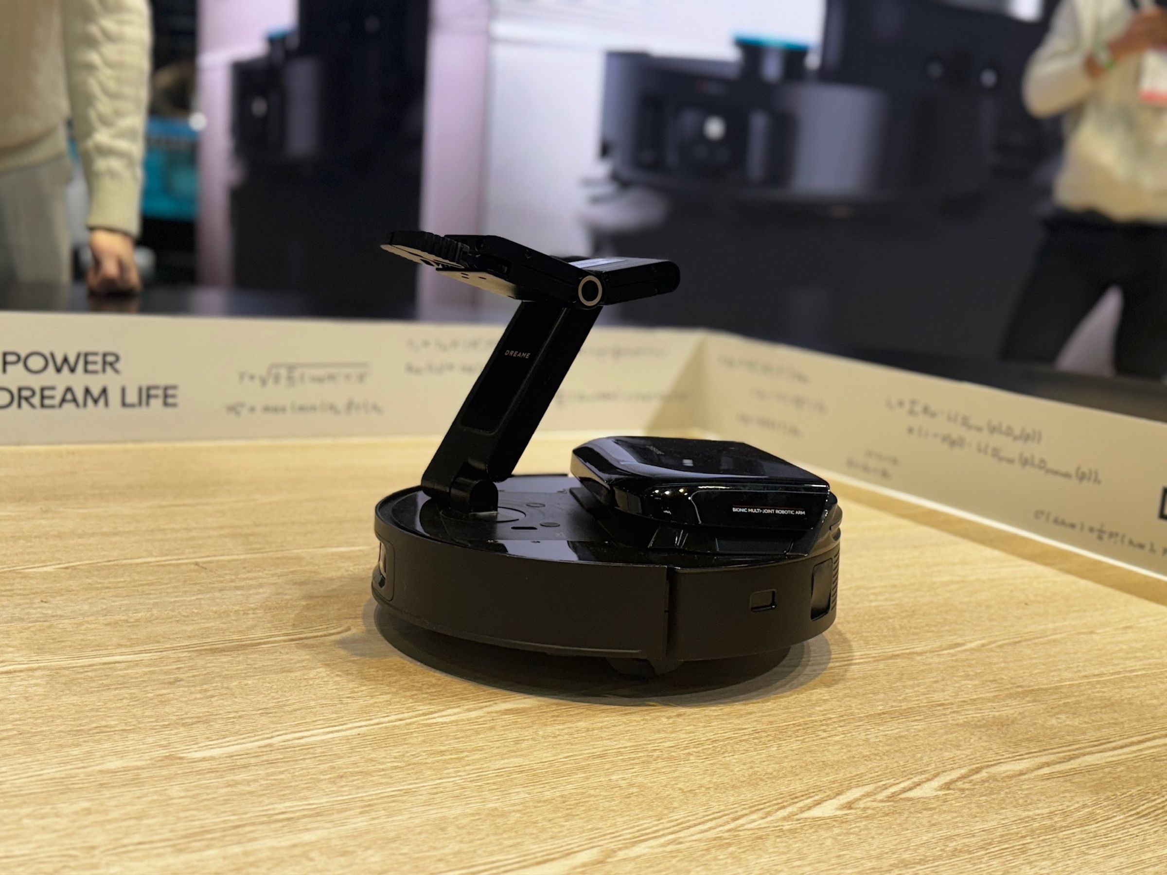 Dreame’s concept robot with an arm.