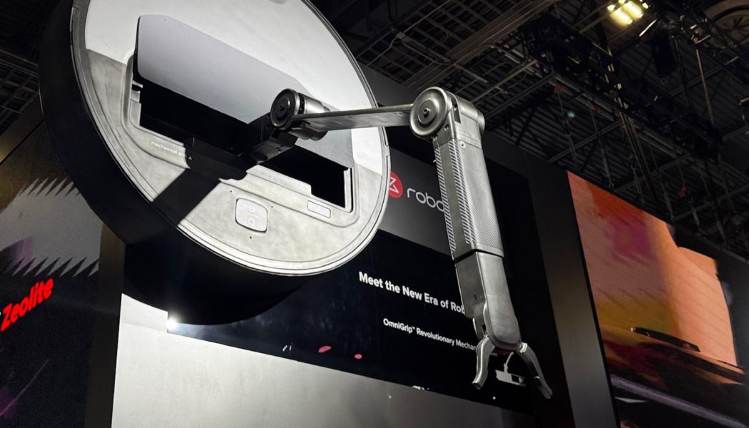 Robot vacuums with appendages were everywhere at CES