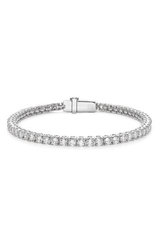 5.5-Carat Lab Grown Diamond Tennis Bracelet