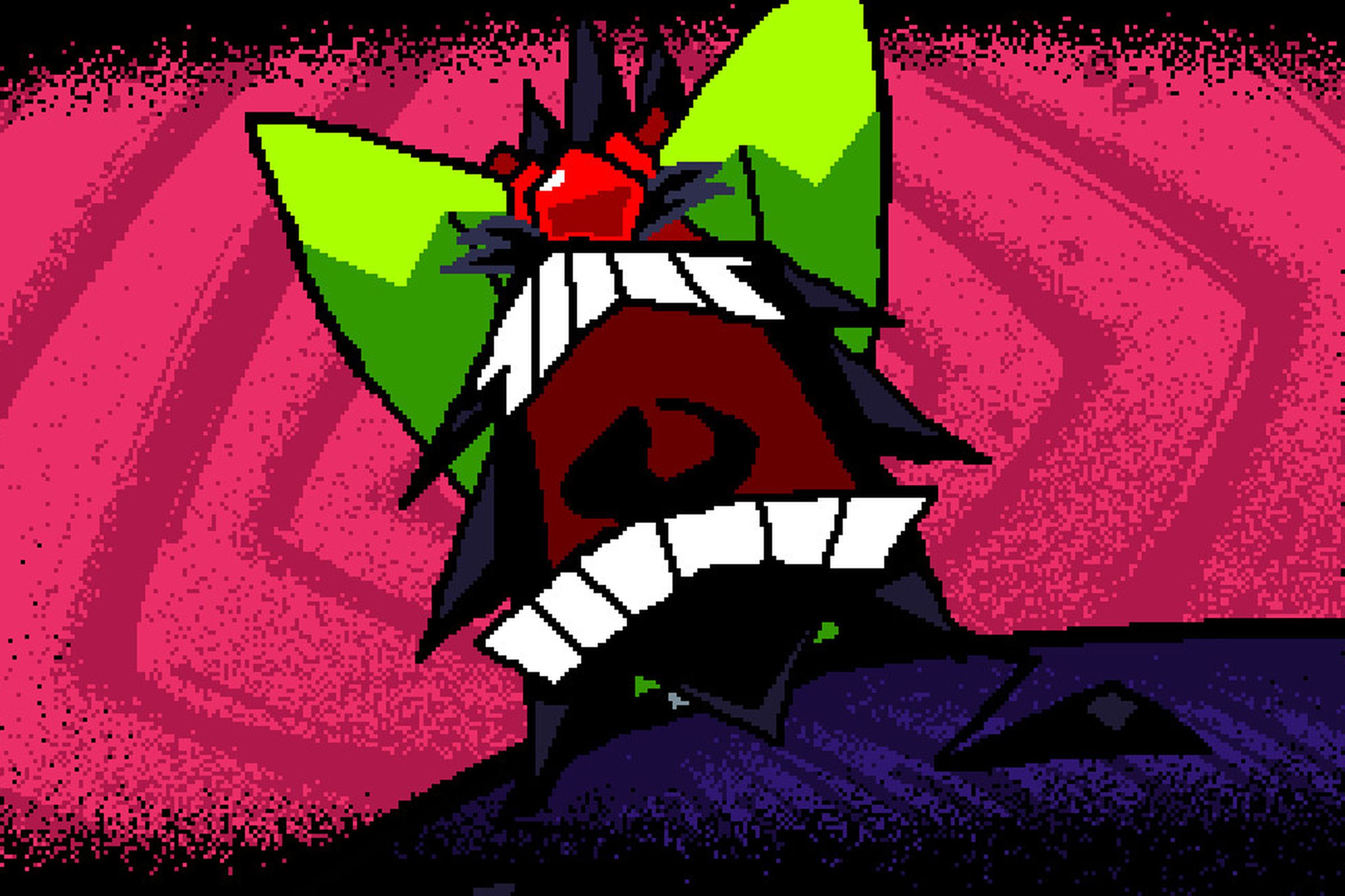 A screenshot from Antonblast.