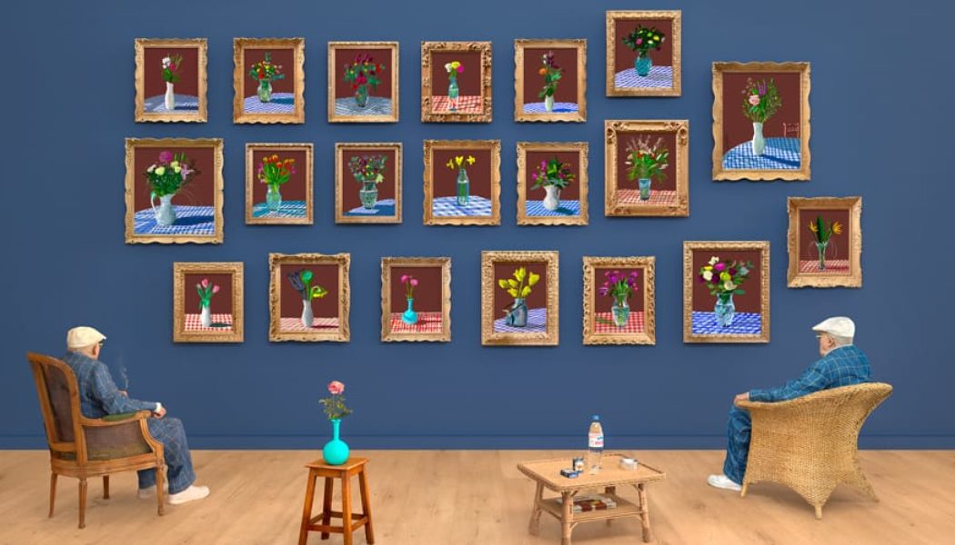 The Largest Survey of David Hockney Prints Lands in Palm Springs